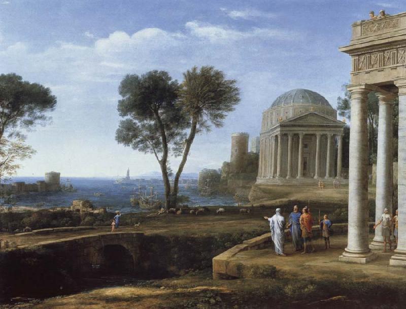  Landscape with Aeneas at Delos